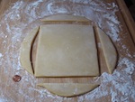 Step 1 flour in well