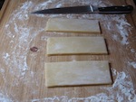 Step 1 flour in well