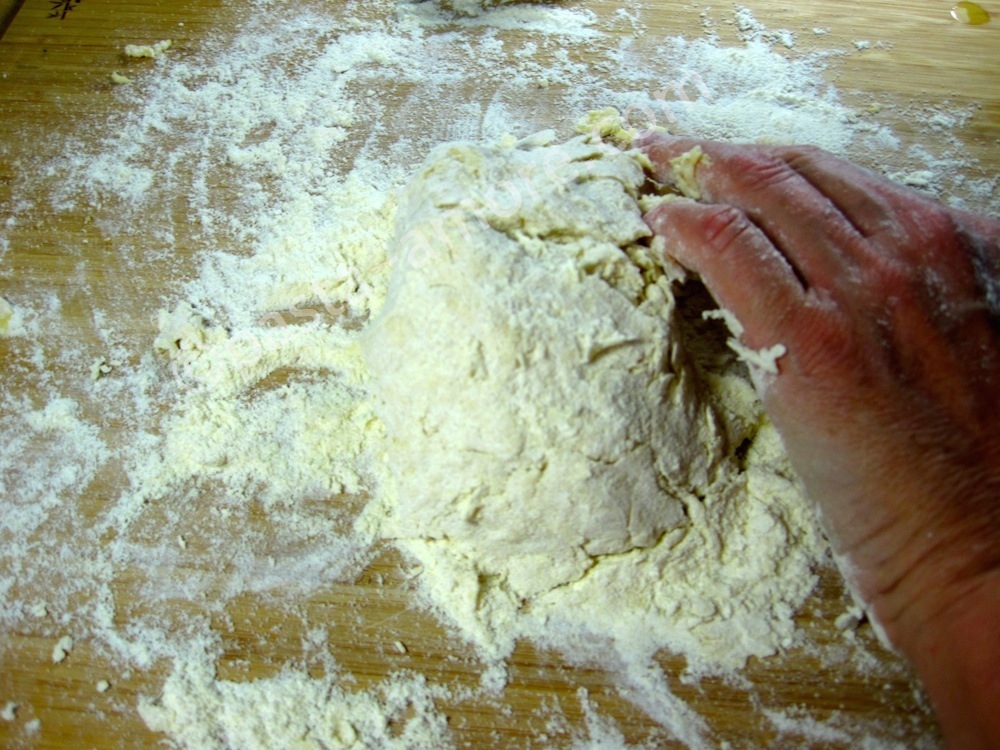 Flour mixed