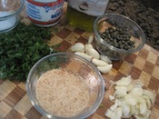 Aglio Olio Ingredients