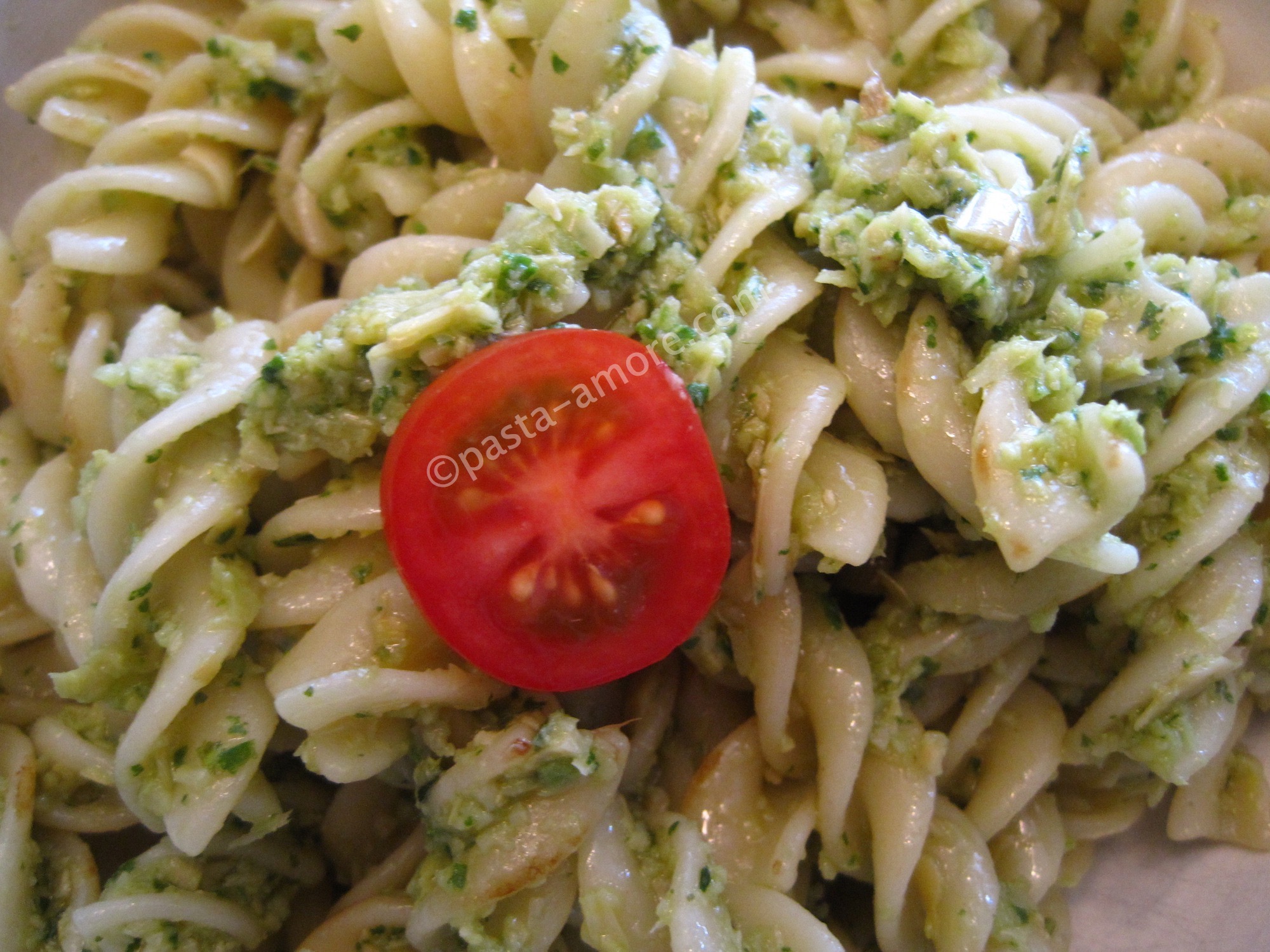 Artichoke Pesto Pasta
