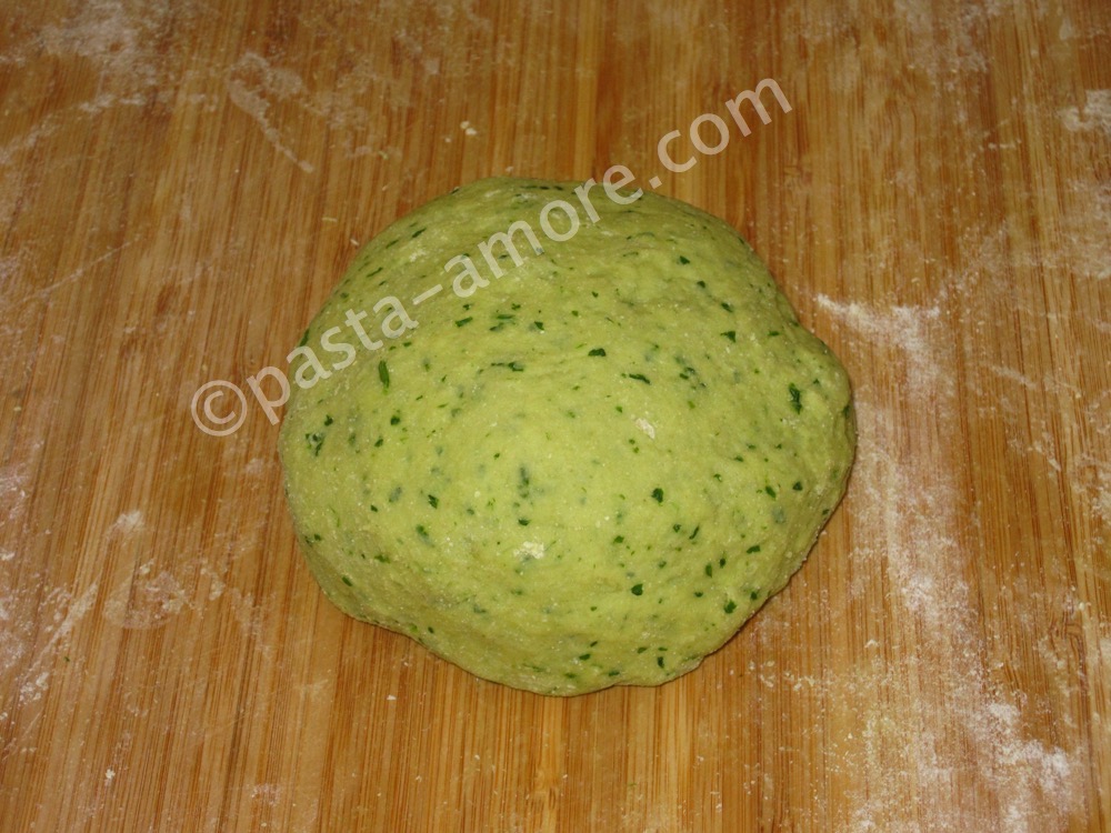 Basil pasta