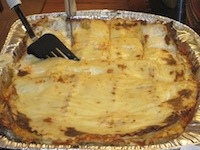 Buffalo Meat Lasagna