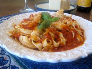 Eggplant Pasta Sauce