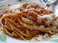 Plate of Spaghetti