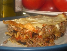 Meat Lasagna with bechamel Meat Lasagna with bechamel