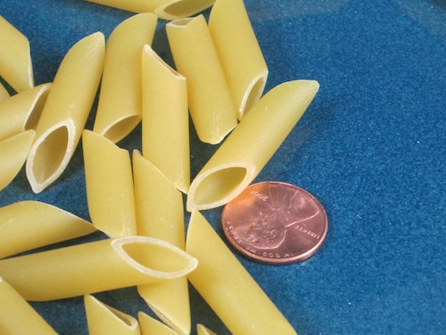 Mostacciolii Pasta Shape