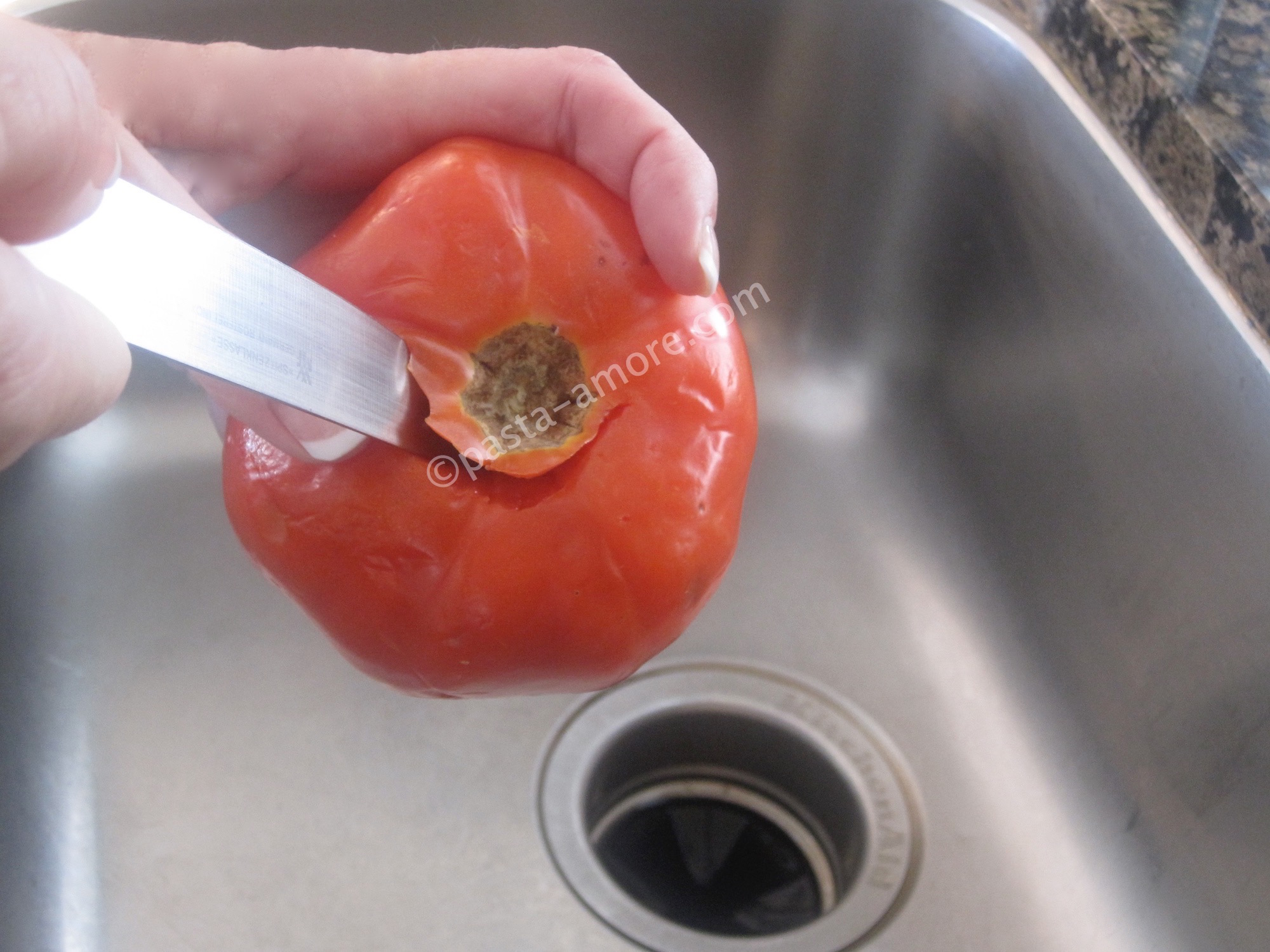 Peeling Tomatoes