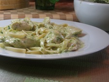 Pesto Chicken Alfredo