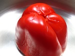 steamed red pepper