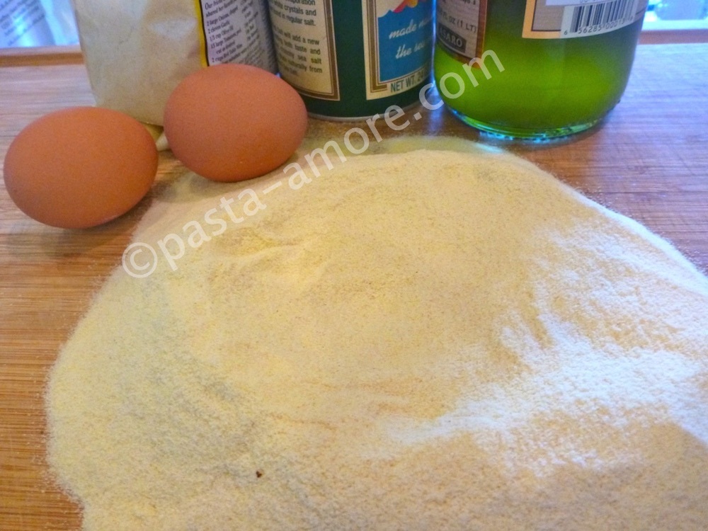 Semolina Pasta Ingredients