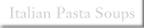 Italian Pasta Soups